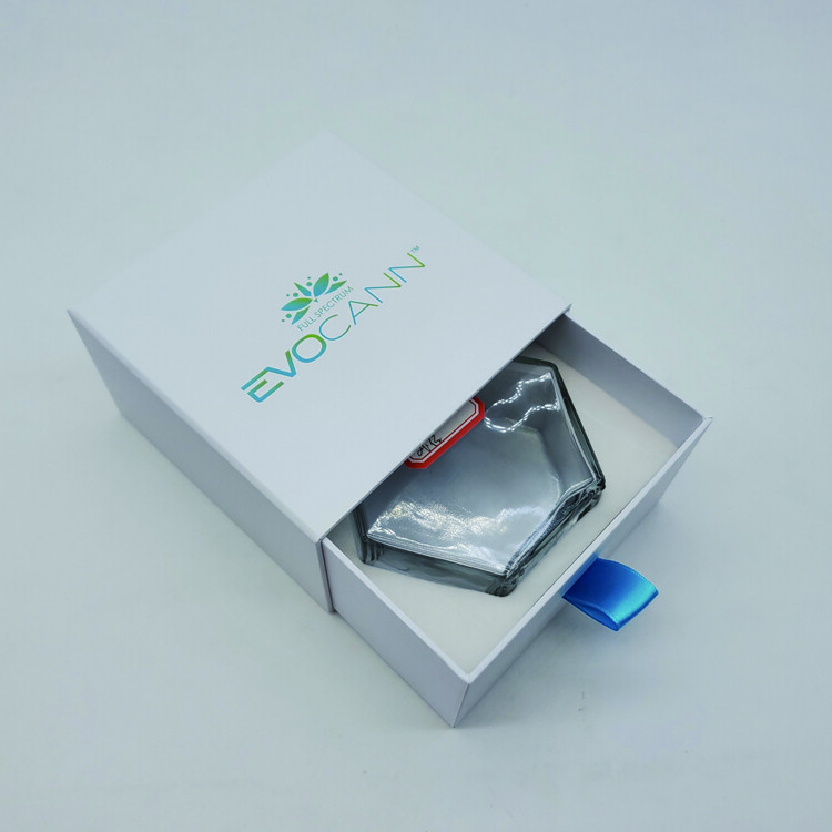  Custom Luxury Blue Cardboard Paper Royal Honey Jar Gift Box - Shenzhen Kaijie Packaging