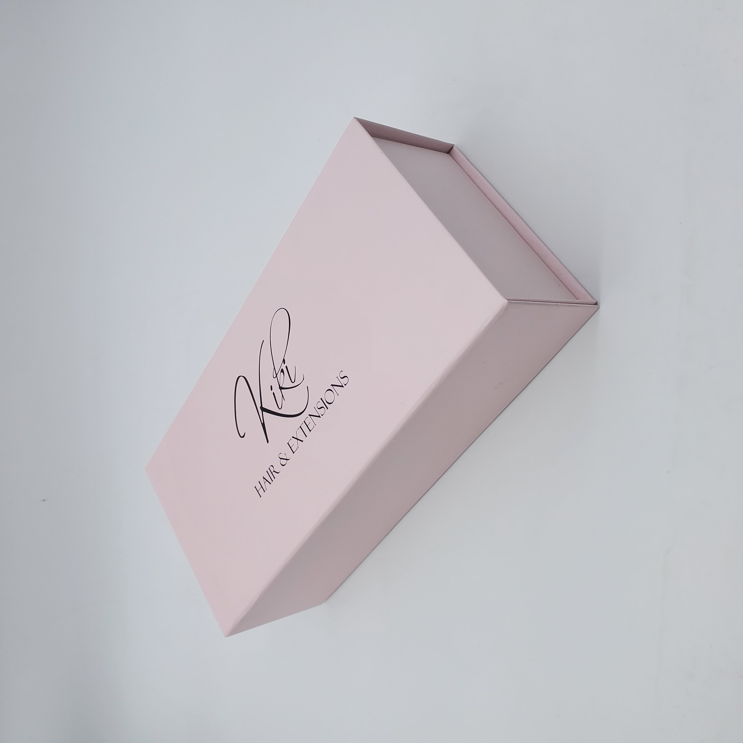  Custom Logo Pet Toy Gift Packaging - Folding Magnetic Rectangle Black Paper Box