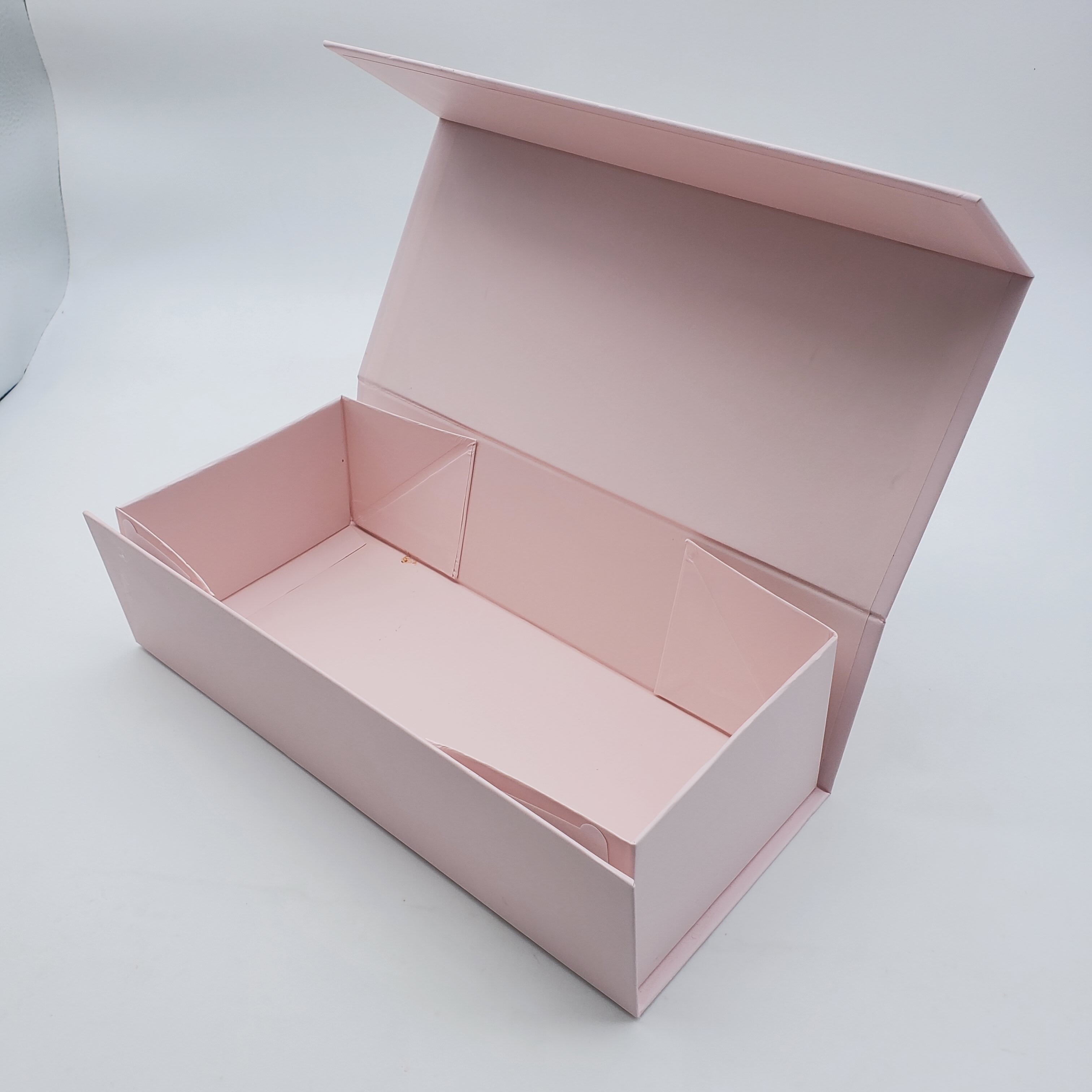  Custom Logo Pet Toy Gift Packaging - Folding Magnetic Rectangle Black Paper Box