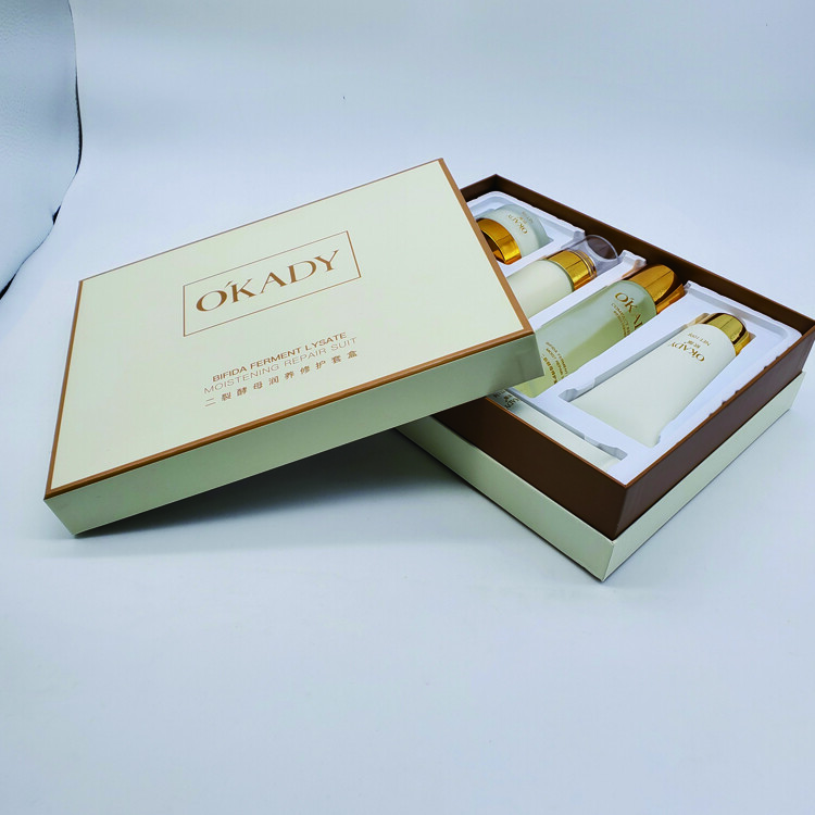 Large Luxury Green Hair Care Product Packaging Boxes with Lid - Customizable & Eco-Friendly