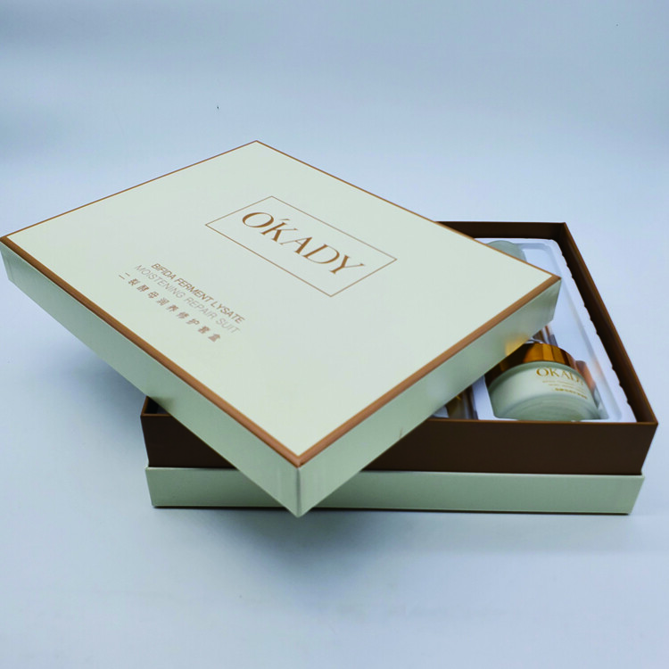 Large Luxury Green Hair Care Product Packaging Boxes with Lid - Customizable & Eco-Friendly