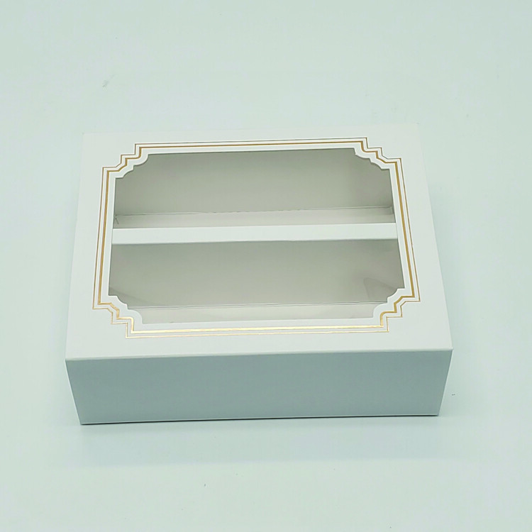  Luxury White Drawer Style Boxes for Celebration Nuts Chocolate Bonbons Packaging