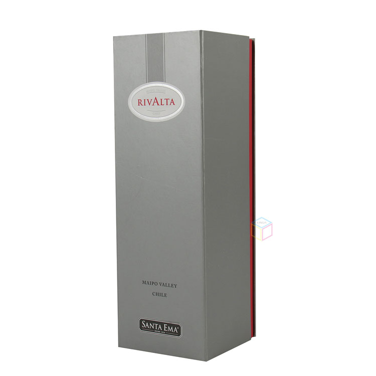 Custom Luxury Wine & Whiskey Cardboard Packaging - Black Gift Paper Box Solutions