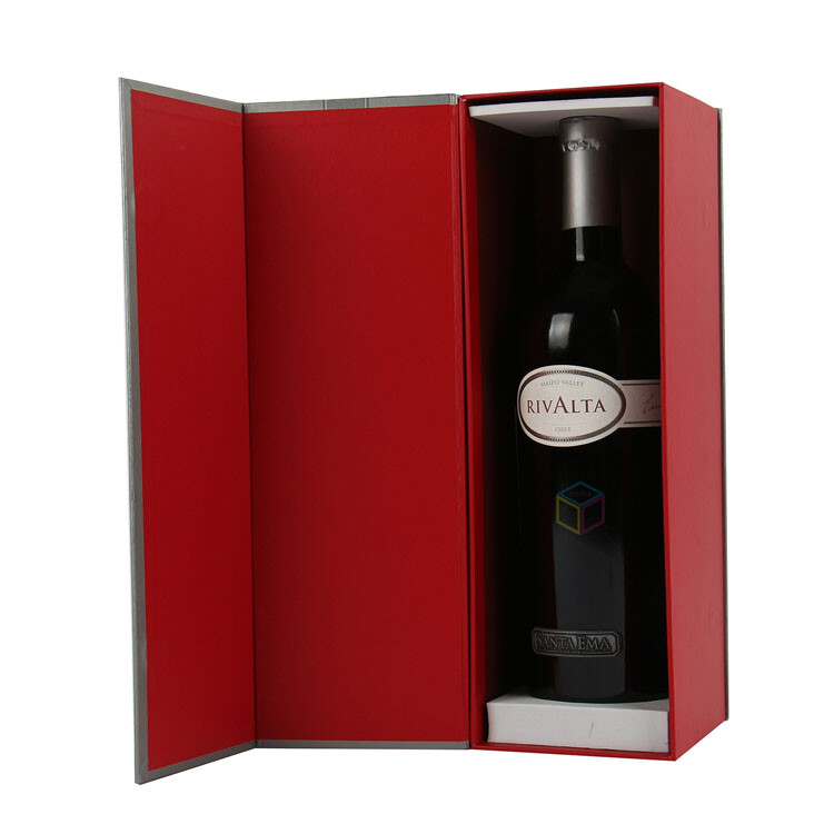 Custom Luxury Wine & Whiskey Cardboard Packaging - Black Gift Paper Box Solutions