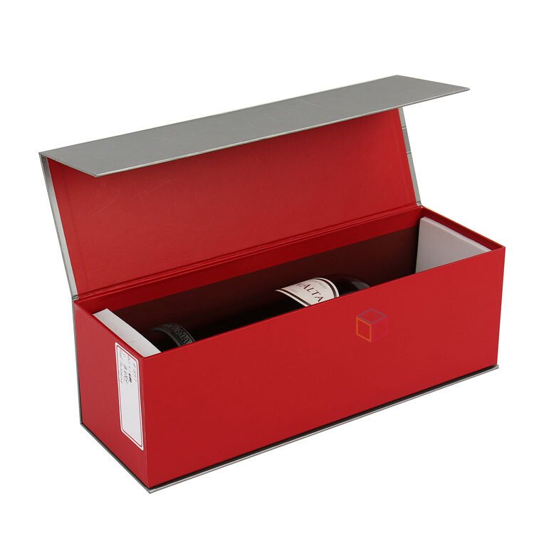 Custom Luxury Wine & Whiskey Cardboard Packaging - Black Gift Paper Box Solutions