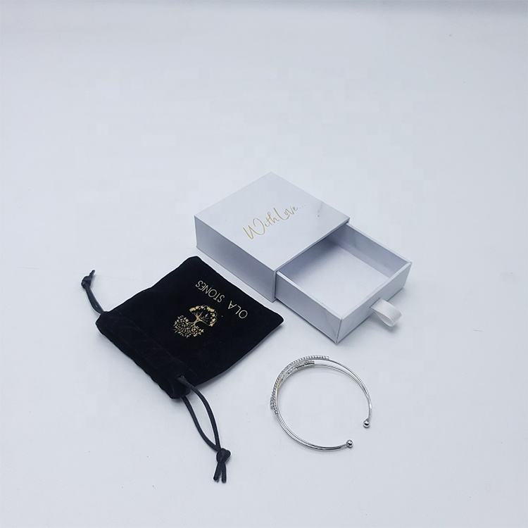  High-Quality Cardboard Magnetic Jewelry Packaging Boxes with Custom Logo