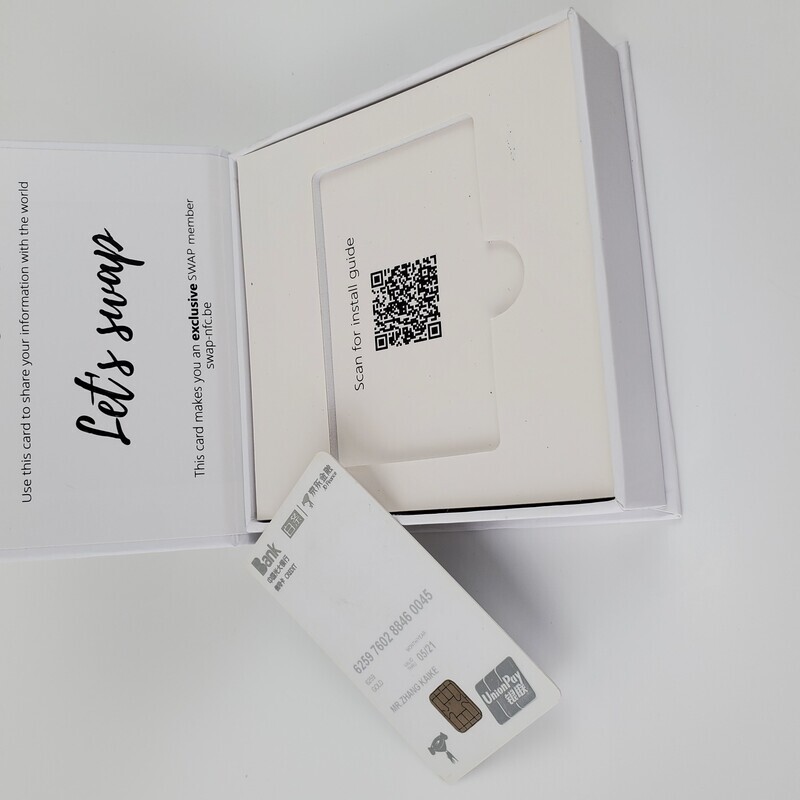  Custom Beige Wedding VIP Credit Business Card Packaging Gift Boxes with High-Quality Printing