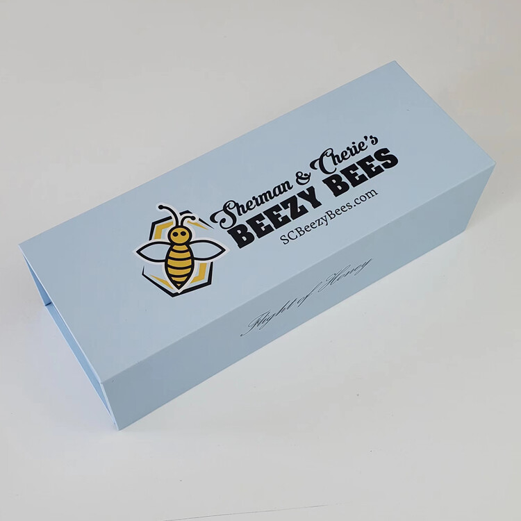  Customized Blue Cardboard Food Packaging Boxes with Printed Logo - Shenzhen Kaijie Packaging