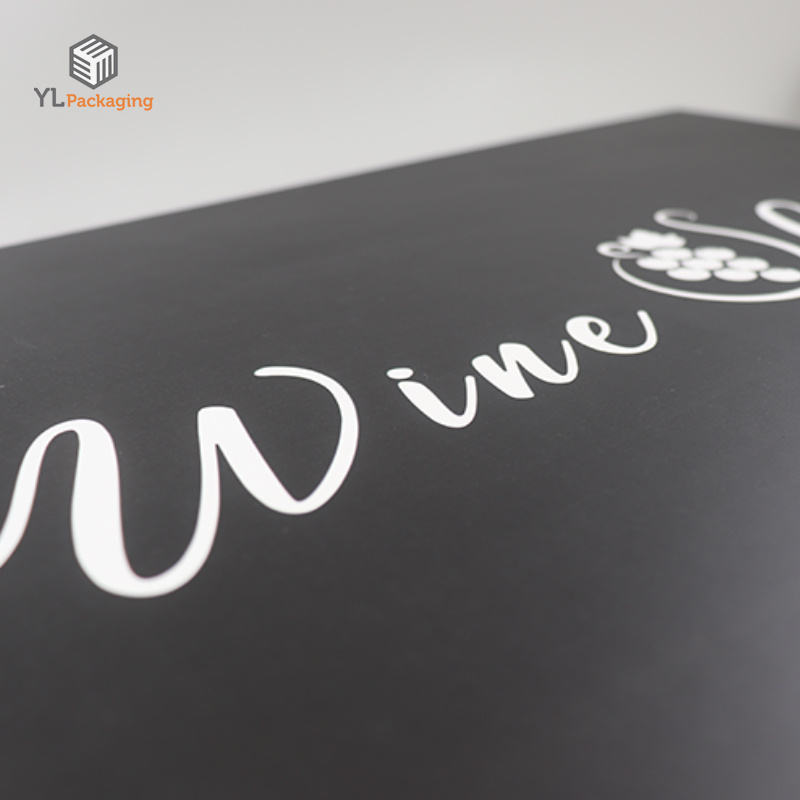  Custom Black Whiskey Glasses Decanter Set with Magnetic Lid Gift Packaging Box