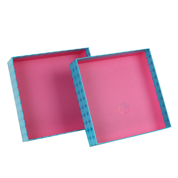  Customized Large Size Rigid Paper Gift Boxes with Lid for Health Products