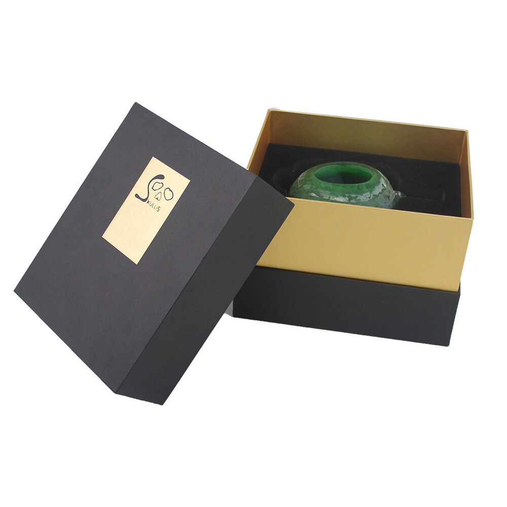 Custom Guangdong Health Products Gift Box - Large Blue Paper Packaging with Lid