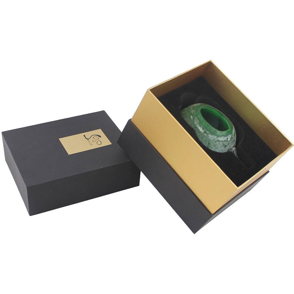 Custom Guangdong Health Products Gift Box - Large Blue Paper Packaging with Lid