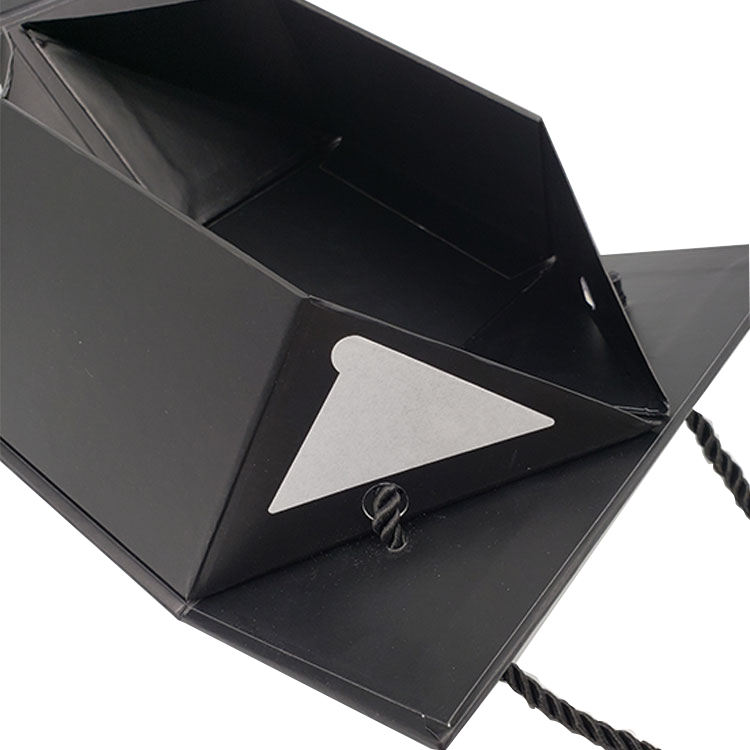  Custom Extra Large Grey Cardboard Magnetic Foldable Gift Box with Carry Handle Backpack Packaging