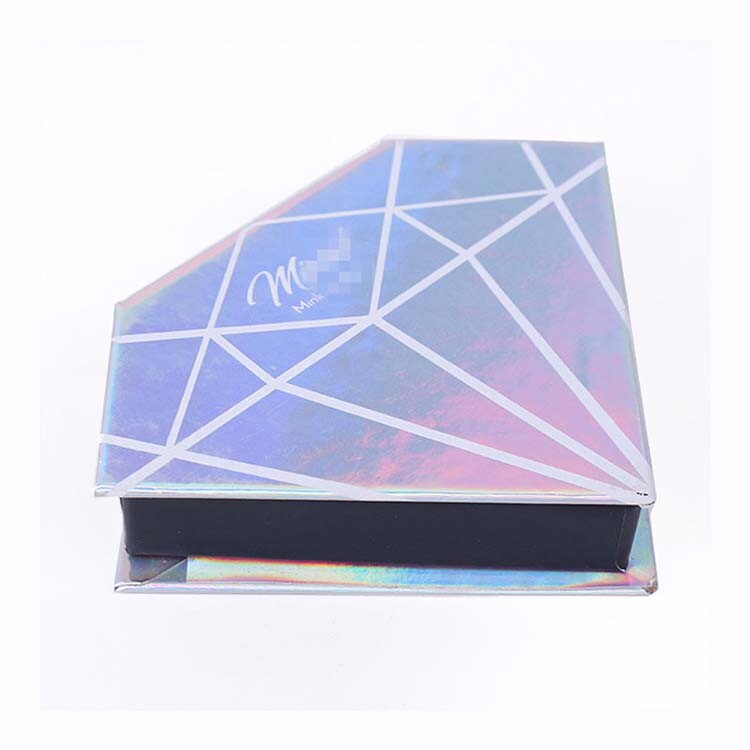 Custom Small Eye Shadow Cosmetic Gift Packaging - Triangle Shape Cardboard Box