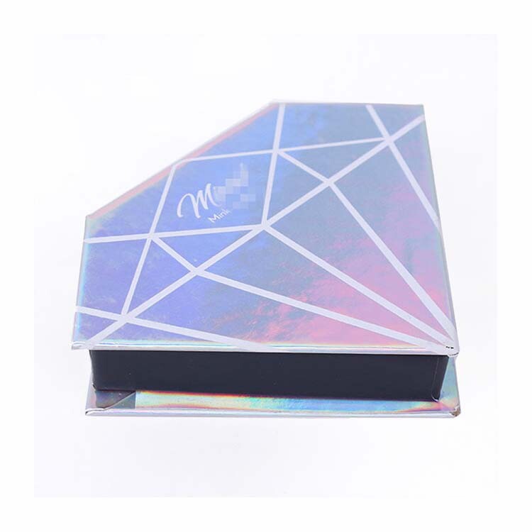 Custom Small Eye Shadow Cosmetic Gift Packaging - Triangle Shape Cardboard Box