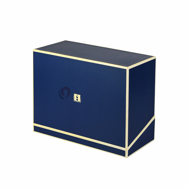 Custom Green Cardboard Afternoon Tea Set Gift Box with Bevel Edge Display Packaging