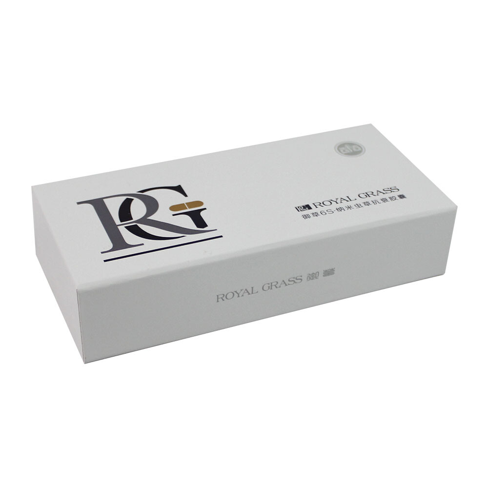 Custom Earphone Gift Packaging - Elegant White Cardboard Side Drawer Box