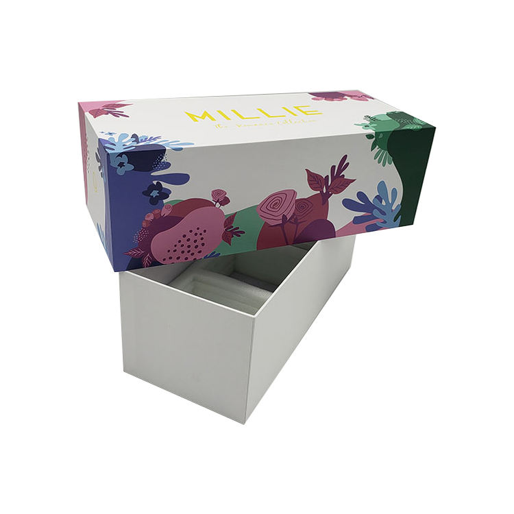 Candle Container Gift Set Packaging: Elegant White Cardboard Boxes with Lids