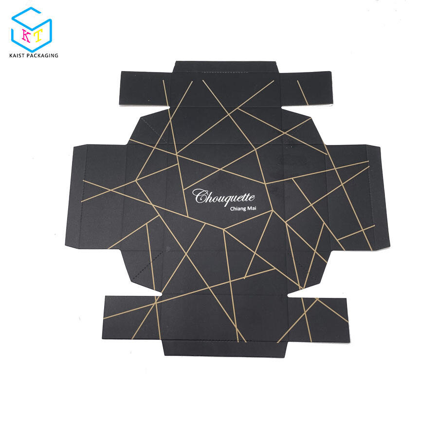  Wholesale Cheap Black Premium 4 Macarons Gift Packaging Box with Divider - Custom Corrugated Boxes