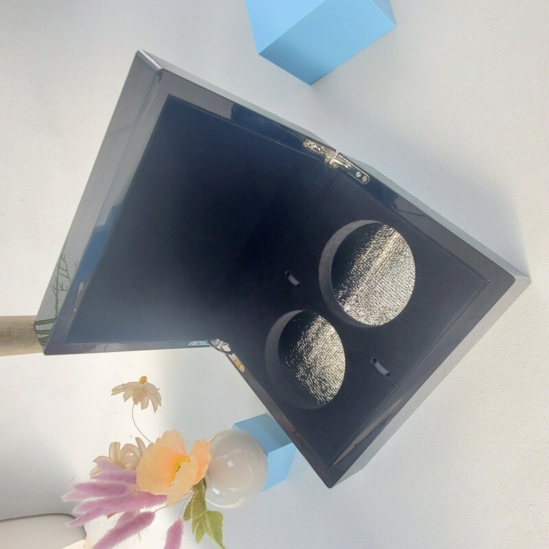 Custom Logo Luxury Caviar Vodka Packaging - Magnetic Gift Box with Ice Pack Option