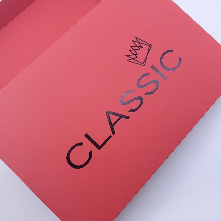 Luxury Silk Scarf Box with Sliding Drawer in Cardboard Packaging