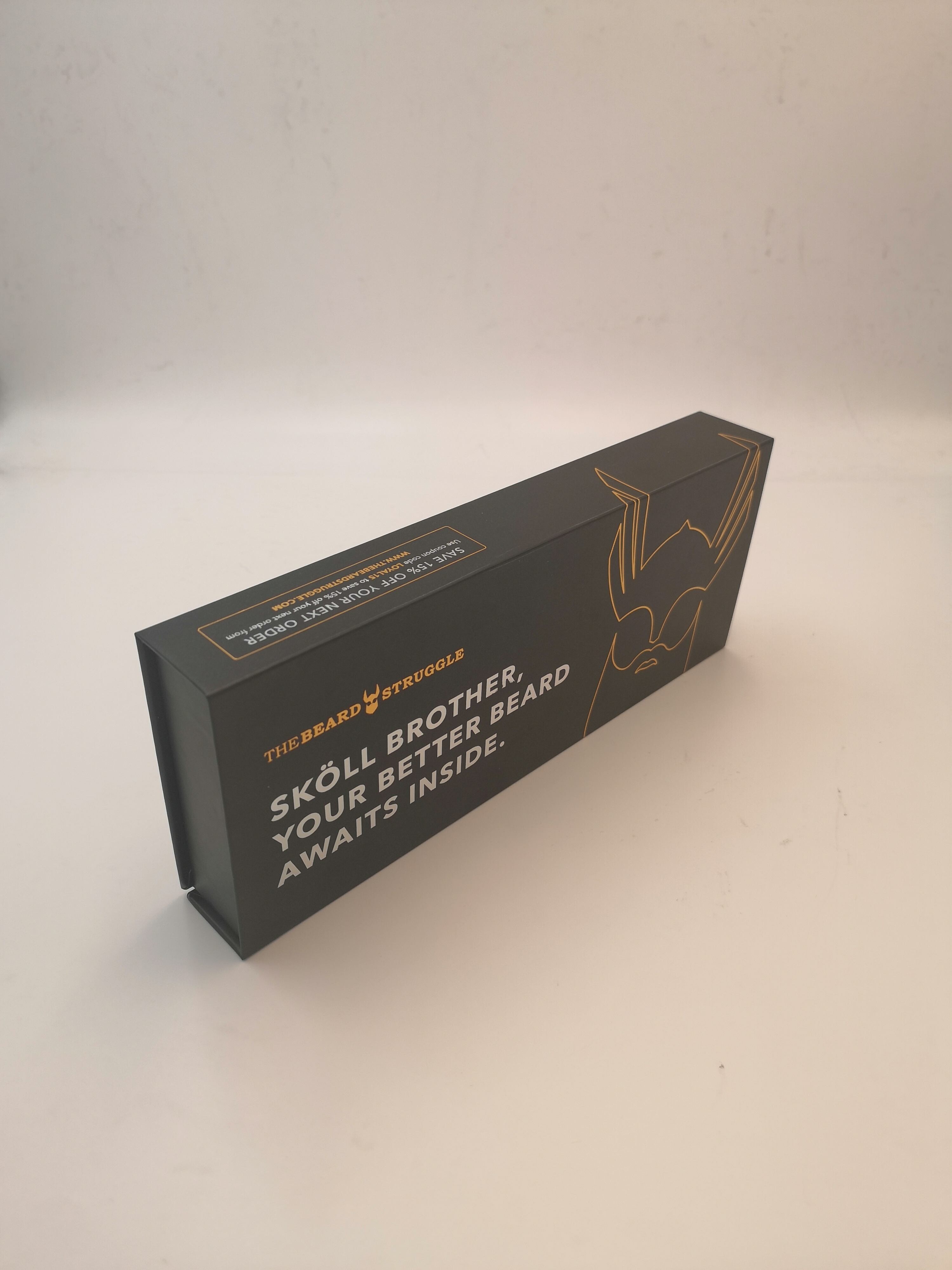 Custom Paper Gift Packaging Magnet Essential Oil Box with High-Quality Printing