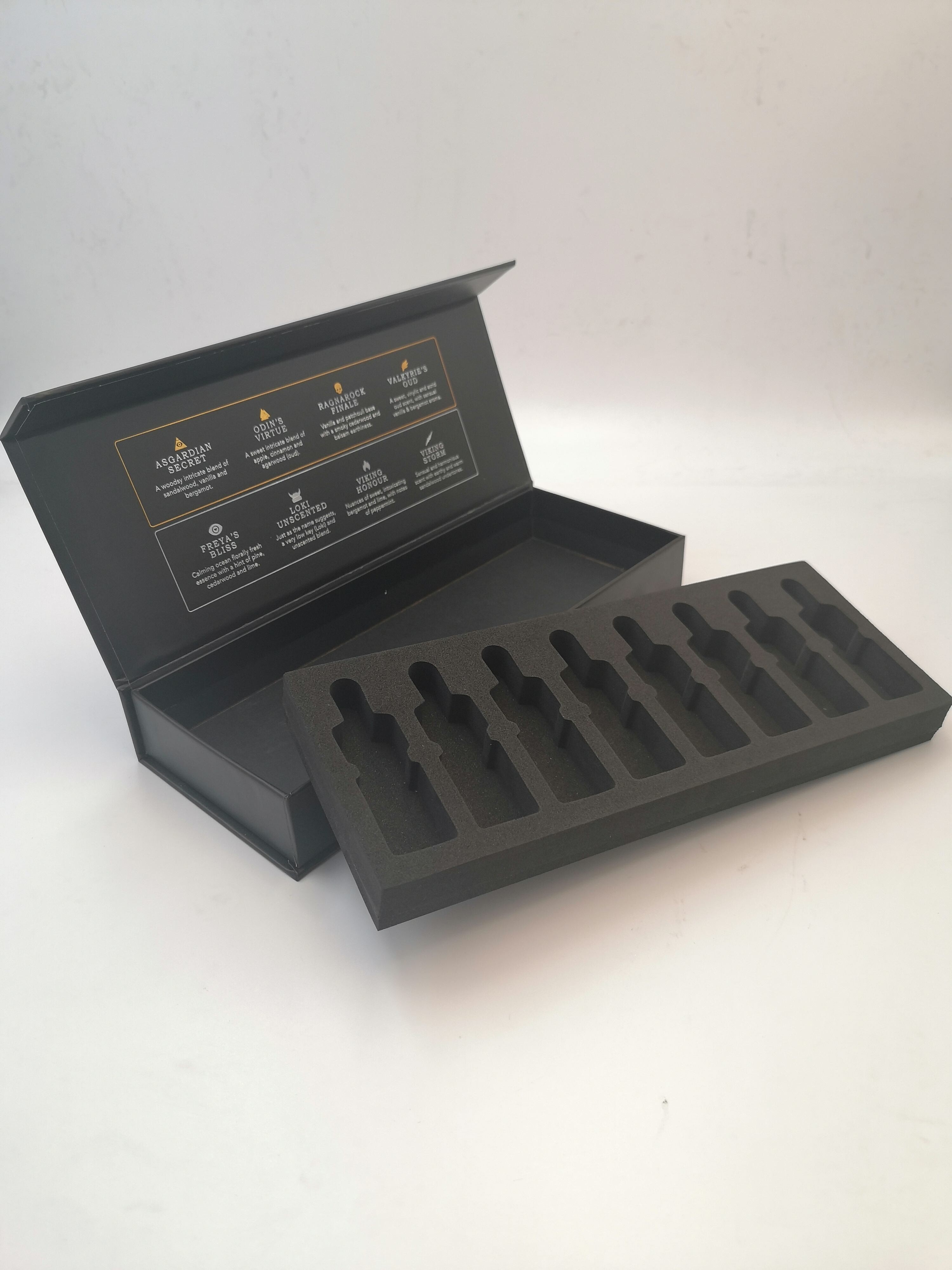 Custom Paper Gift Packaging Magnet Essential Oil Box with High-Quality Printing