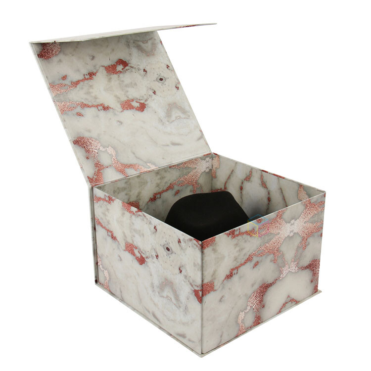 Cardboard Magnetic Packaging: Baseball Hat Box with Custom Design and Fast Delivery