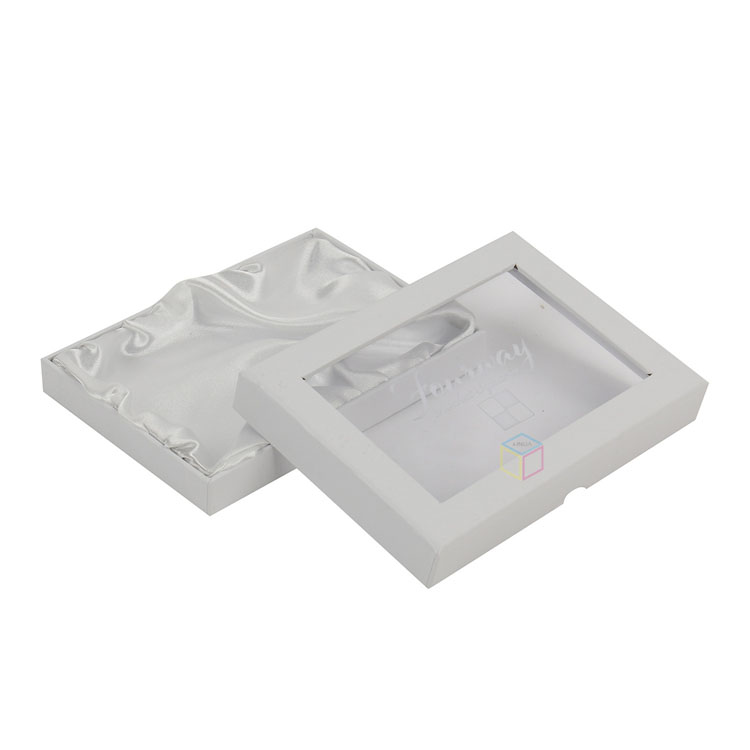 Eco-Friendly Recycle Cheap Polo Shirt Packaging in See-Through Gift Boxes