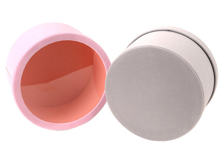  Wholesale Pink Suede Velvet Flower Box with Clear Top for Elegant Packaging