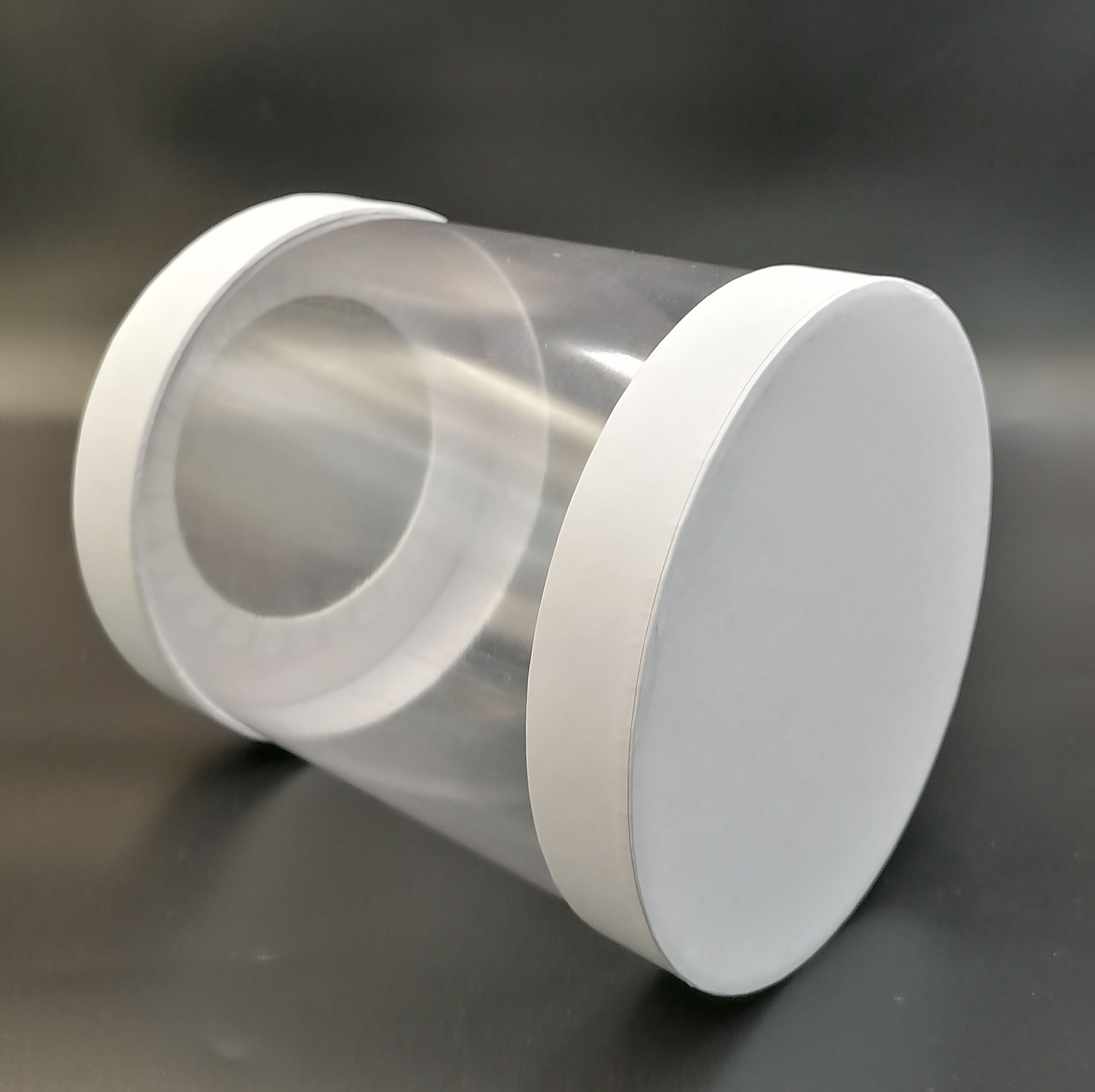 Wholesale Round Clear Transparent Gift Box for Mother's Day Flower Packaging