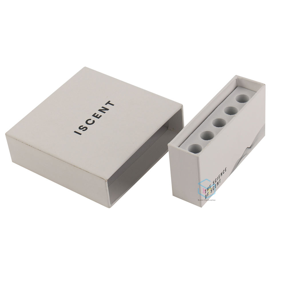 Cardboard Paper Gift Packaging: Custom 10ml Perfume Box for Men