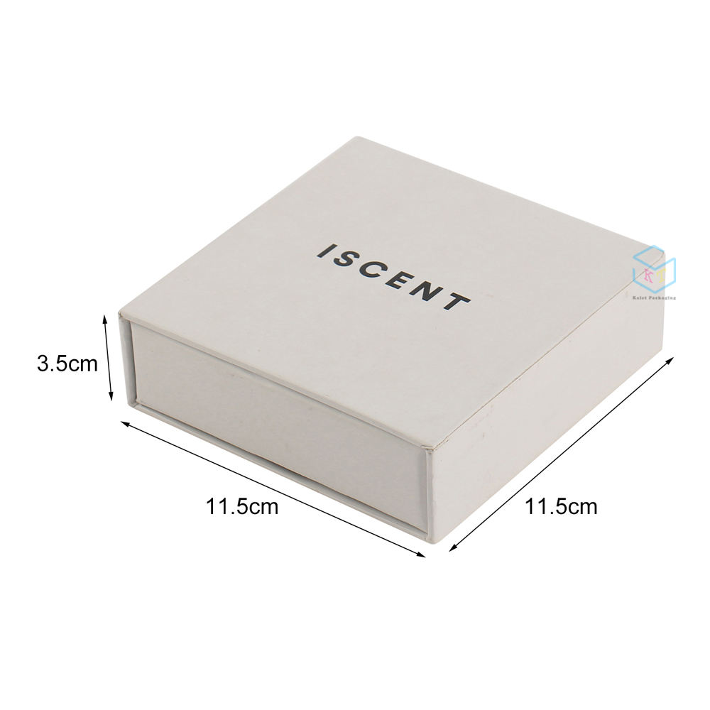 Cardboard Paper Gift Packaging: Custom 10ml Perfume Box for Men