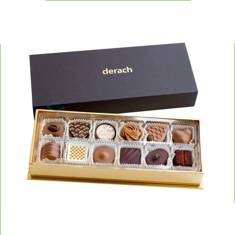 Handcrafted Chocolate Strawberry Boxes with Inserts for Sweet Packaging