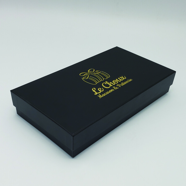Fancy Macaron Box for Laduree - Custom Food Gift Packaging Paper with High-Quality Printing