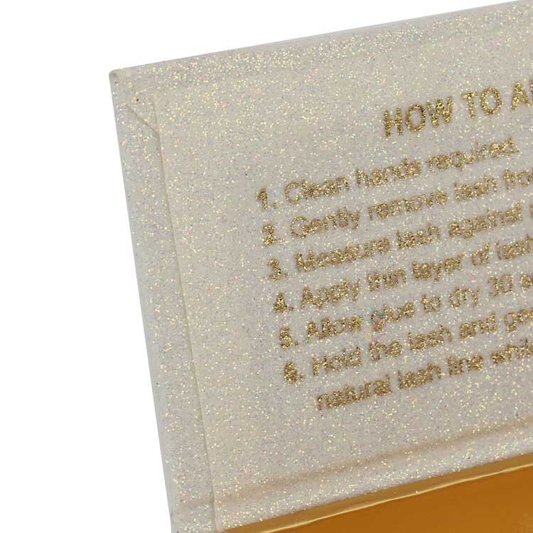 Luxury Sliding Drawer Paper False Eyelash Box Packaging with Custom Options