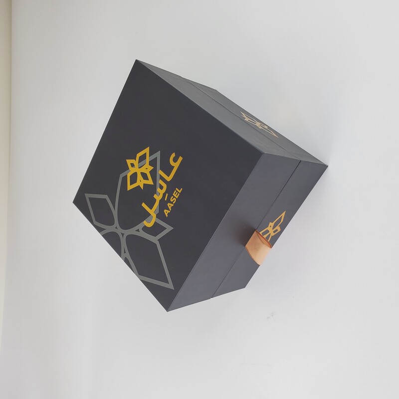 Custom Drawer-Style Candle Box Packaging with Embossed Logo for Aromatherapy Candles