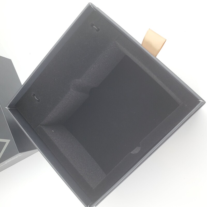 Custom Drawer-Style Candle Box Packaging with Embossed Logo for Aromatherapy Candles