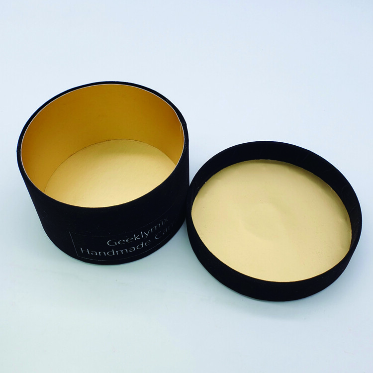 Luxury Black Recycled Magnet Rigid Cardboard Cosmetics Skincare Gift Boxes | Custom Logo CMYK Printed Packaging Shoe Paper Box