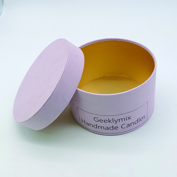 Wholesale Suede Luxury Round Empty Flower Velvet Box for Rose Packing & Skincare Cardboard Packaging | Custom OEM Service