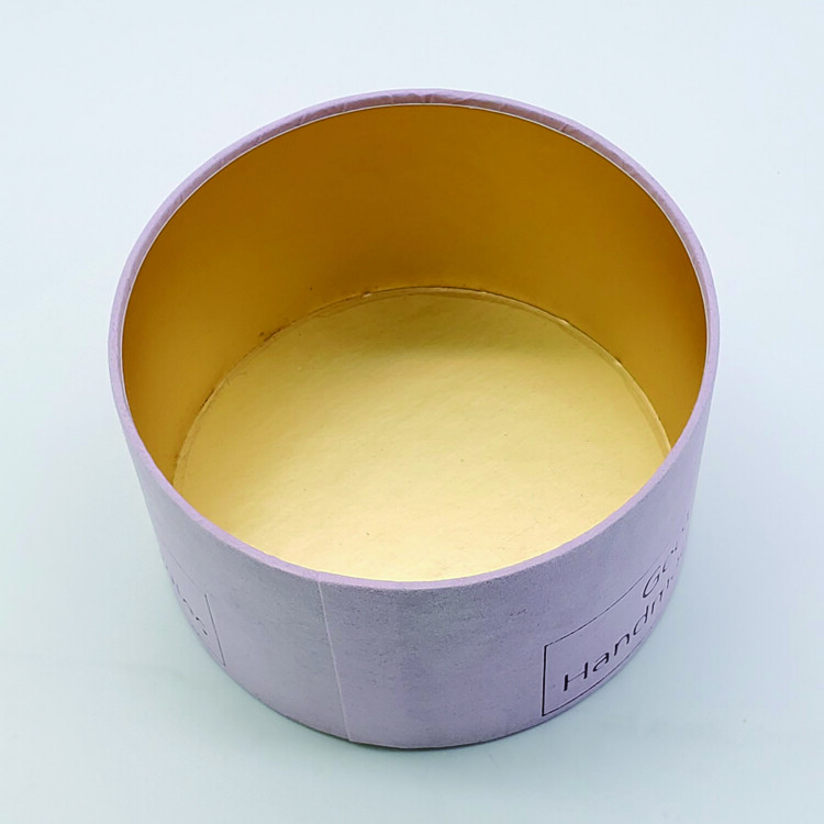 Wholesale Suede Luxury Round Empty Flower Velvet Box for Rose Packing & Skincare Cardboard Packaging | Custom OEM Service