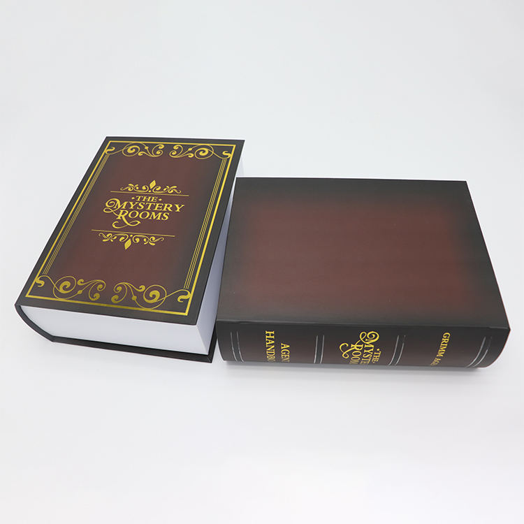 Luxury Book Storage Box | Home Decor Nail Tips Packaging | Decorative Brand Nails Box