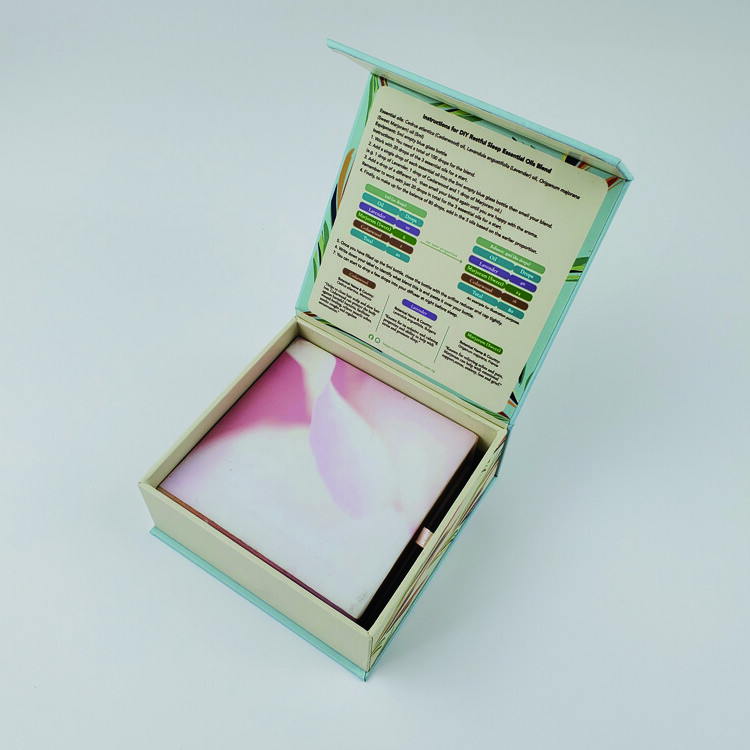 Glossy Custom Luxury Matt Printing White Blue Foldable Magnetic Paper Gift Box With Closure | Premium Packaging Solution