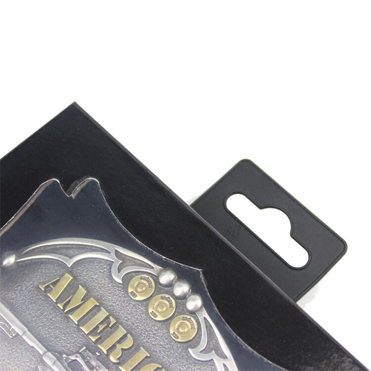 Custom Flip Top PVC Window Paper Gift Box - Black Rigid Cardboard Magnetic Closure Packaging