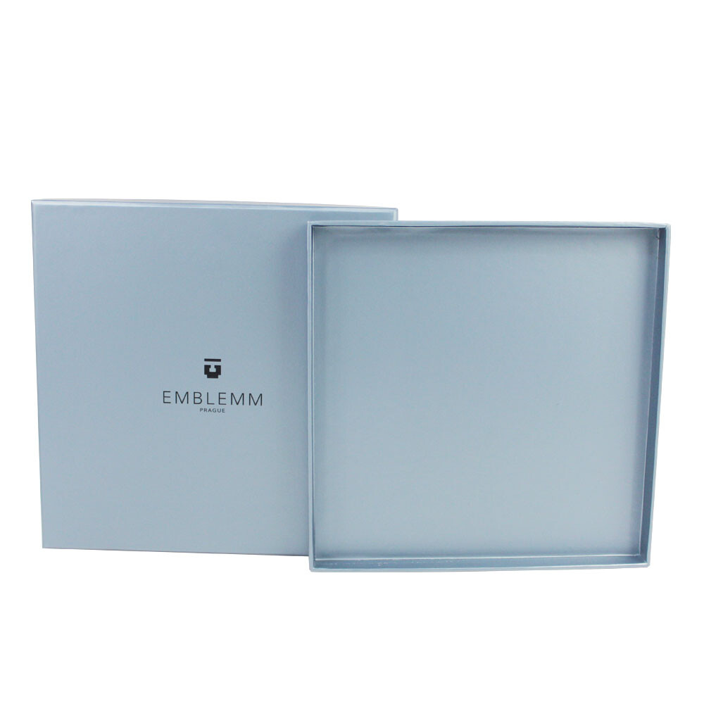 Recyclable Festival Gift Packaging Cardboard Luxury Lift Off Lid Rigid Box With Custom Logo | Eco-Friendly Customizable Packaging