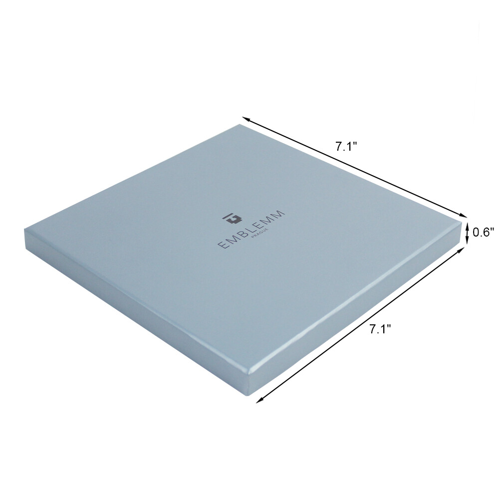 Recyclable Festival Gift Packaging Cardboard Luxury Lift Off Lid Rigid Box With Custom Logo | Eco-Friendly Customizable Packaging