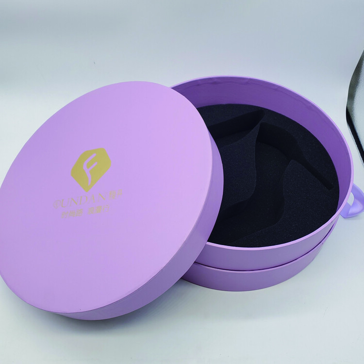 Custom Round Paper Tube for Elegant Gift Packaging Shoe Box with Foam Insert | Eco-Friendly & Stylish