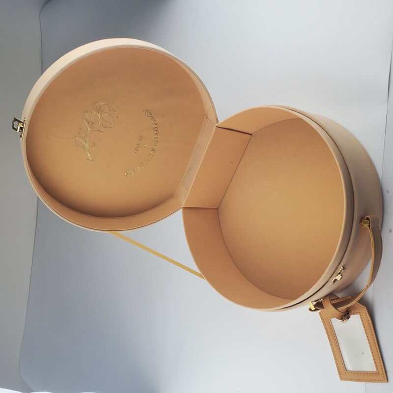 Premium Paper Tube Box with Metal Lid | Luxury Pink Gift Packaging | Eco-Friendly & Stylish Design