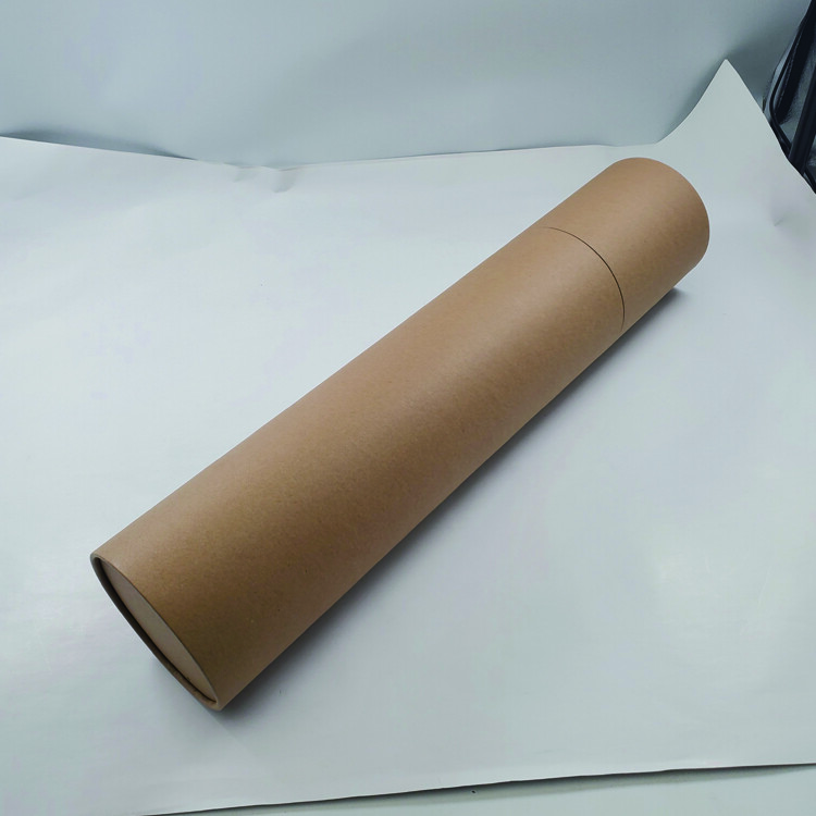 Eco-Friendly Round Paper Tube Box with Ribbon | Sustainable Pink Gift Packaging for Brands