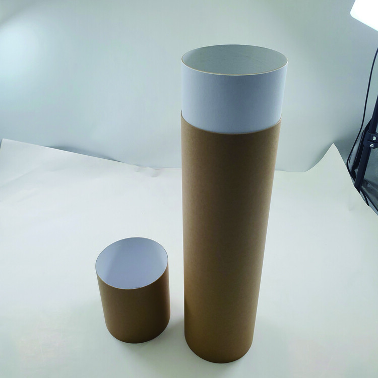 Eco-Friendly Round Paper Tube Box with Ribbon | Sustainable Pink Gift Packaging for Brands